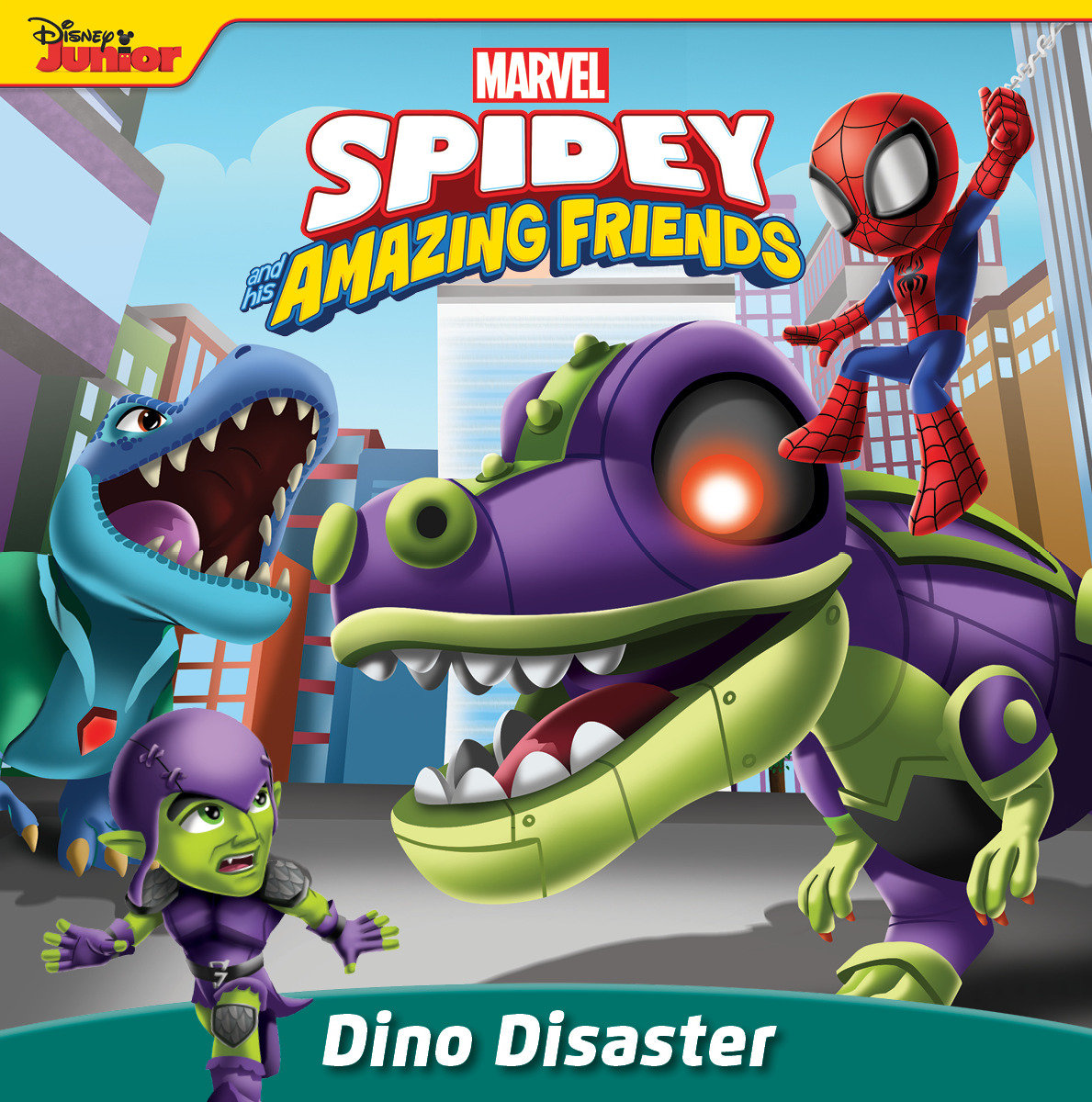 Spidey And His Amazing Friends Dino Disaster