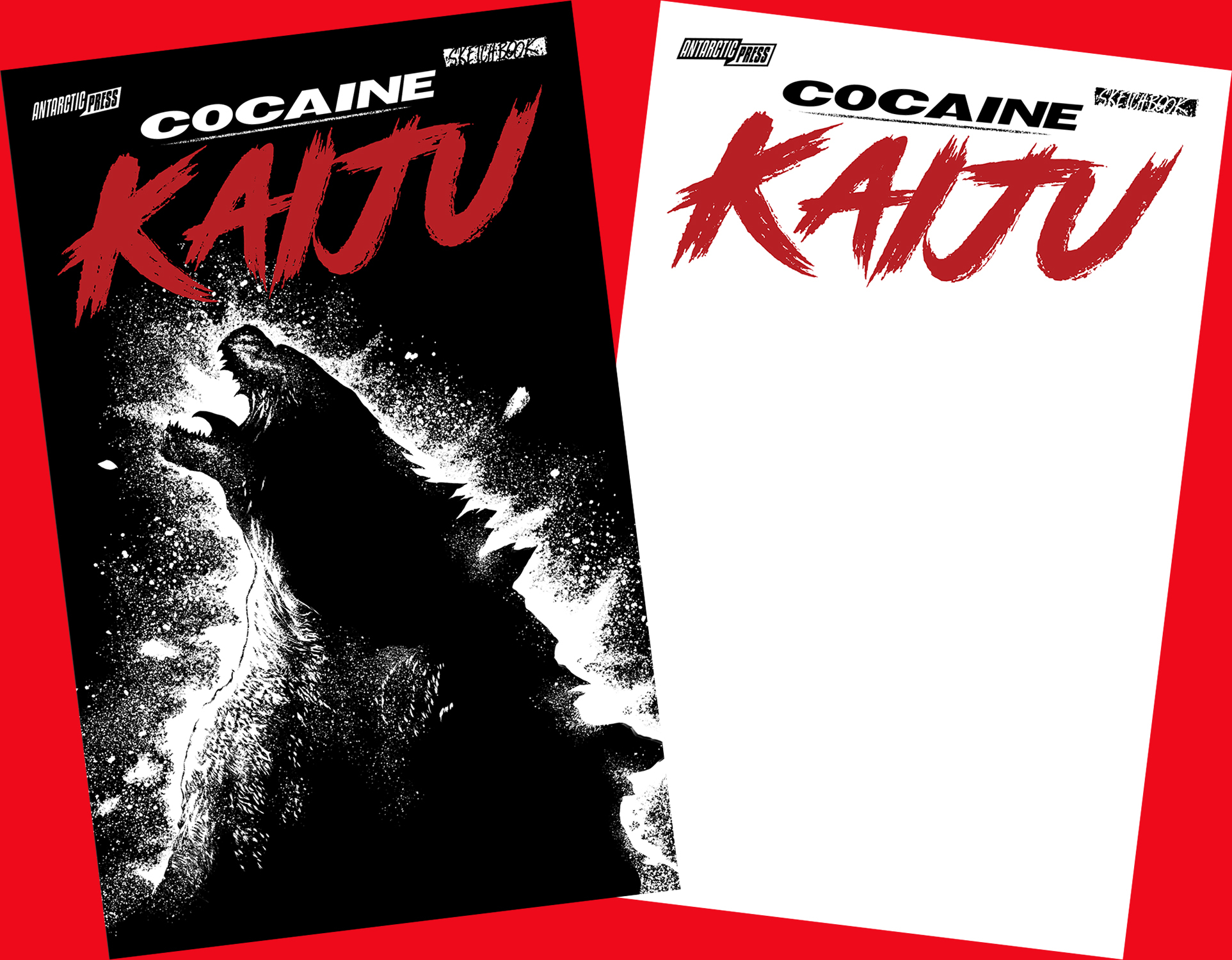 Cocaine Kaiju Sketchbook 8 Ball Pack