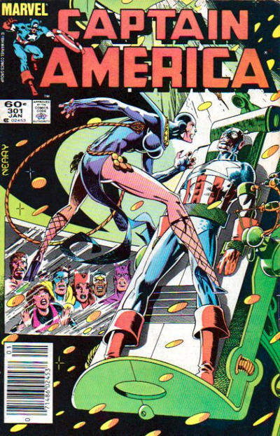 Captain America #301 [Newsstand]