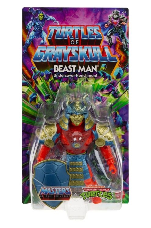 Motu X Tmnt: Turtles of Grayskull Beast Man-Limit 1-Per Customer