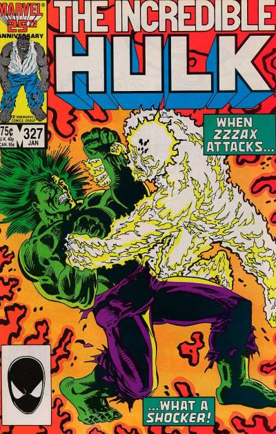 The Incredible Hulk #327 [Direct]-Fine (5.5 – 7)