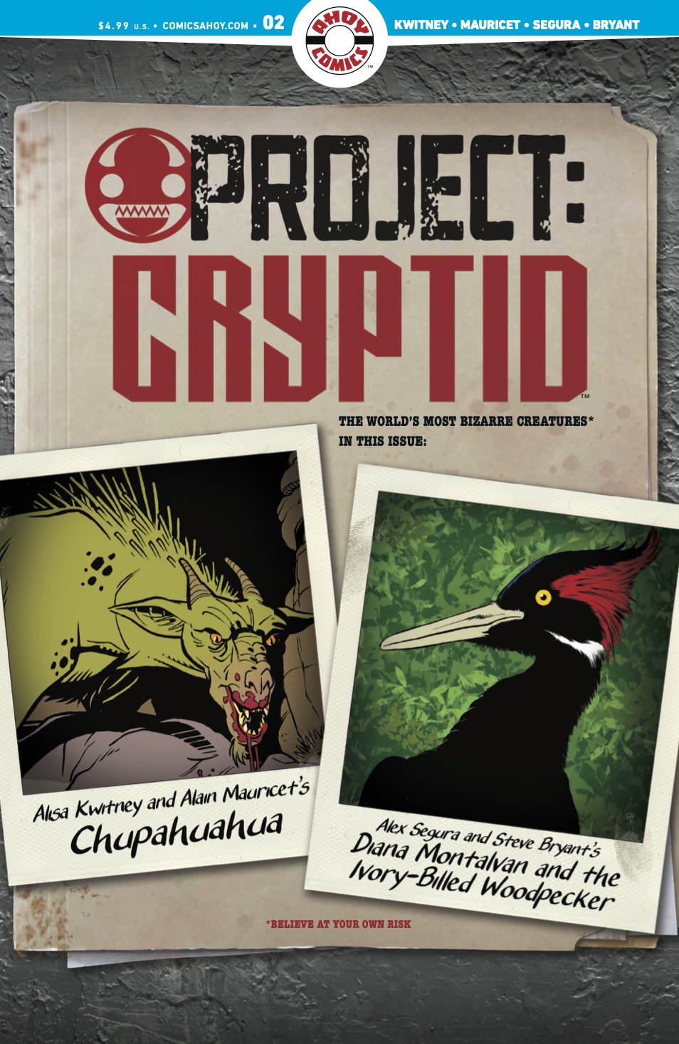Project Cryptid #2 Cover A Mauricet & Bryant (Mature) (Of 6)