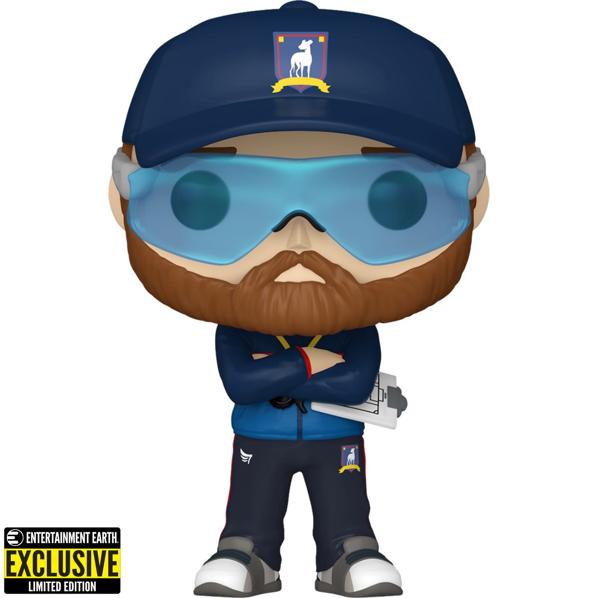 Pop TV Ted Lasso Coach Beard Vinyl Figure Entertainment Earth Exclusive