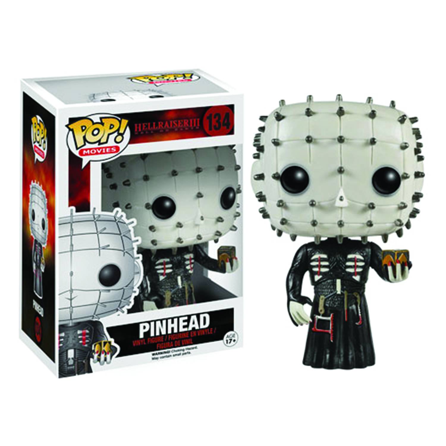 Pop Horror Hellraiser Pin Head Vinyl Figure