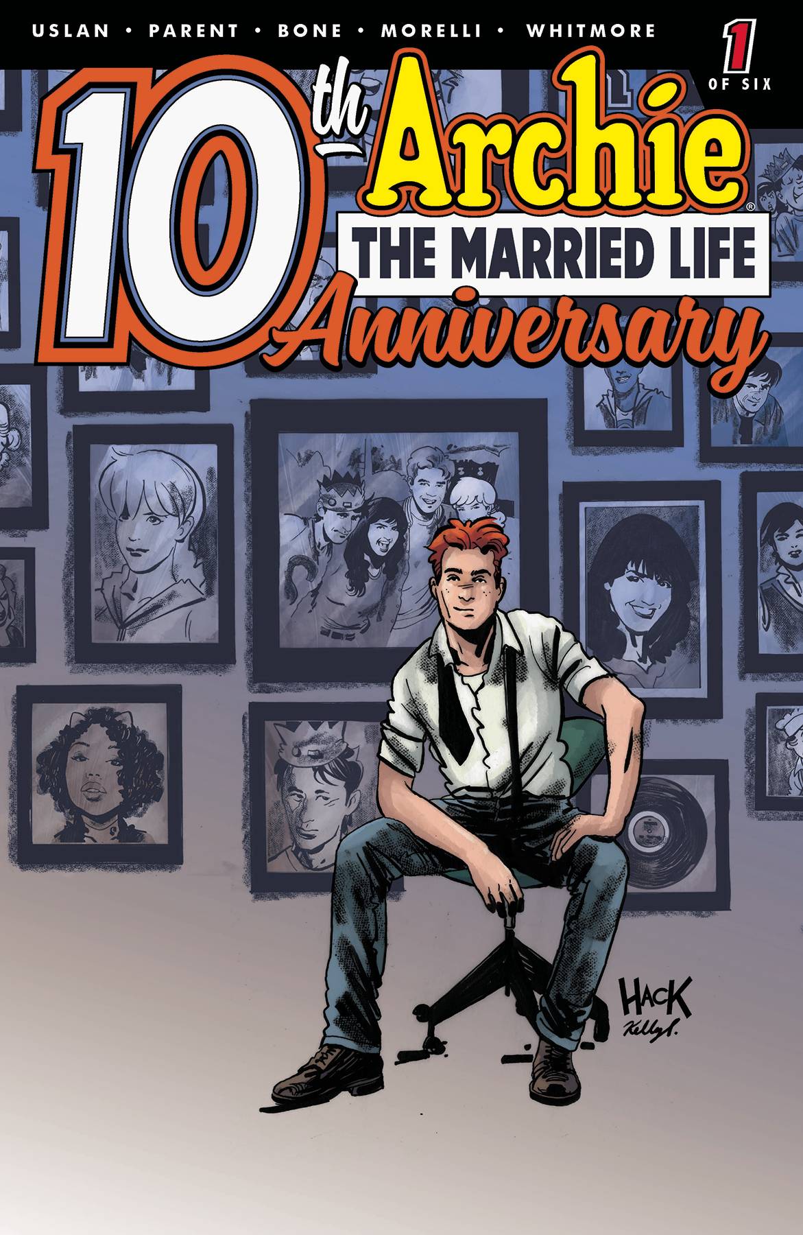 Archie Married Life 10 Years Later #1 Cover D Hack