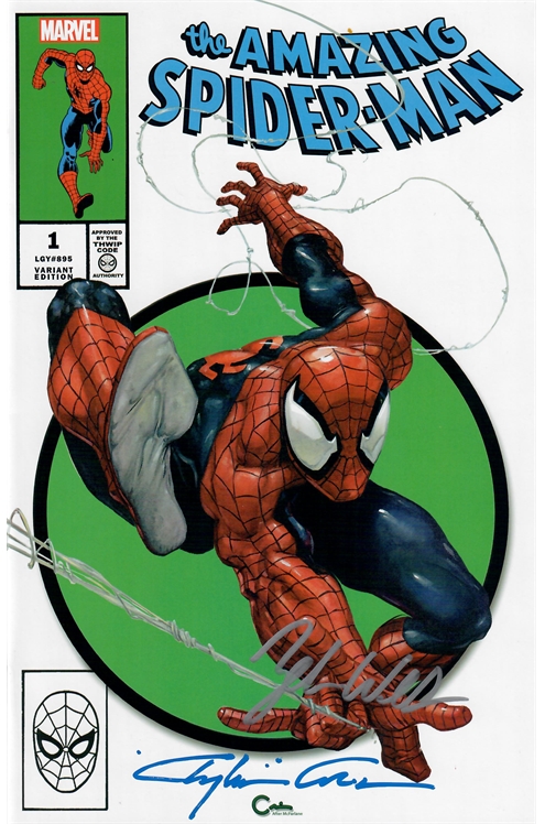 Amazing Spider-Man #1 Clayton Crain Megacon Orlando Exclusive Variant Signed By Crain & Wells (2022)