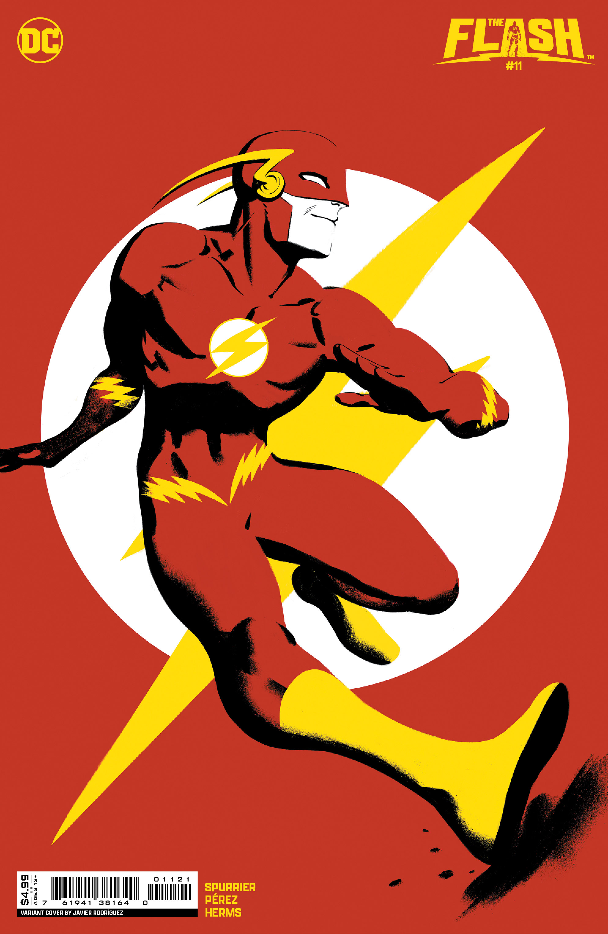 Flash #11 Cover B Javier Rodriguez Card Stock Variant