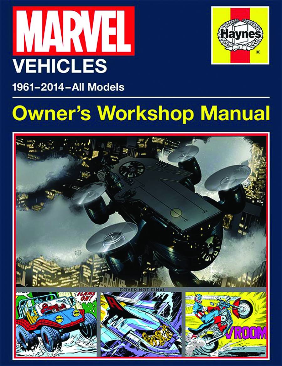 Marvel Vehicles Owners Workshop Manual Hardcover