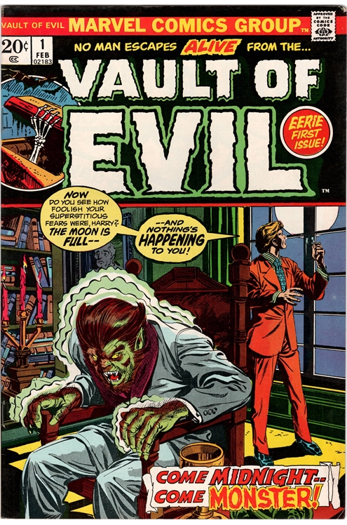 Vault of Evil #1-Very Fine (7.5 – 9)