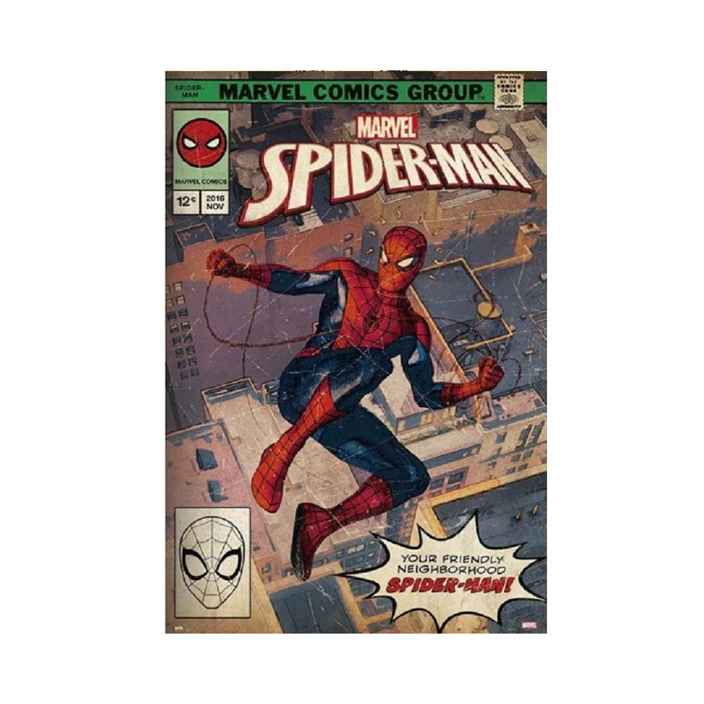 Spider-Man - Comics Book Cover Poster