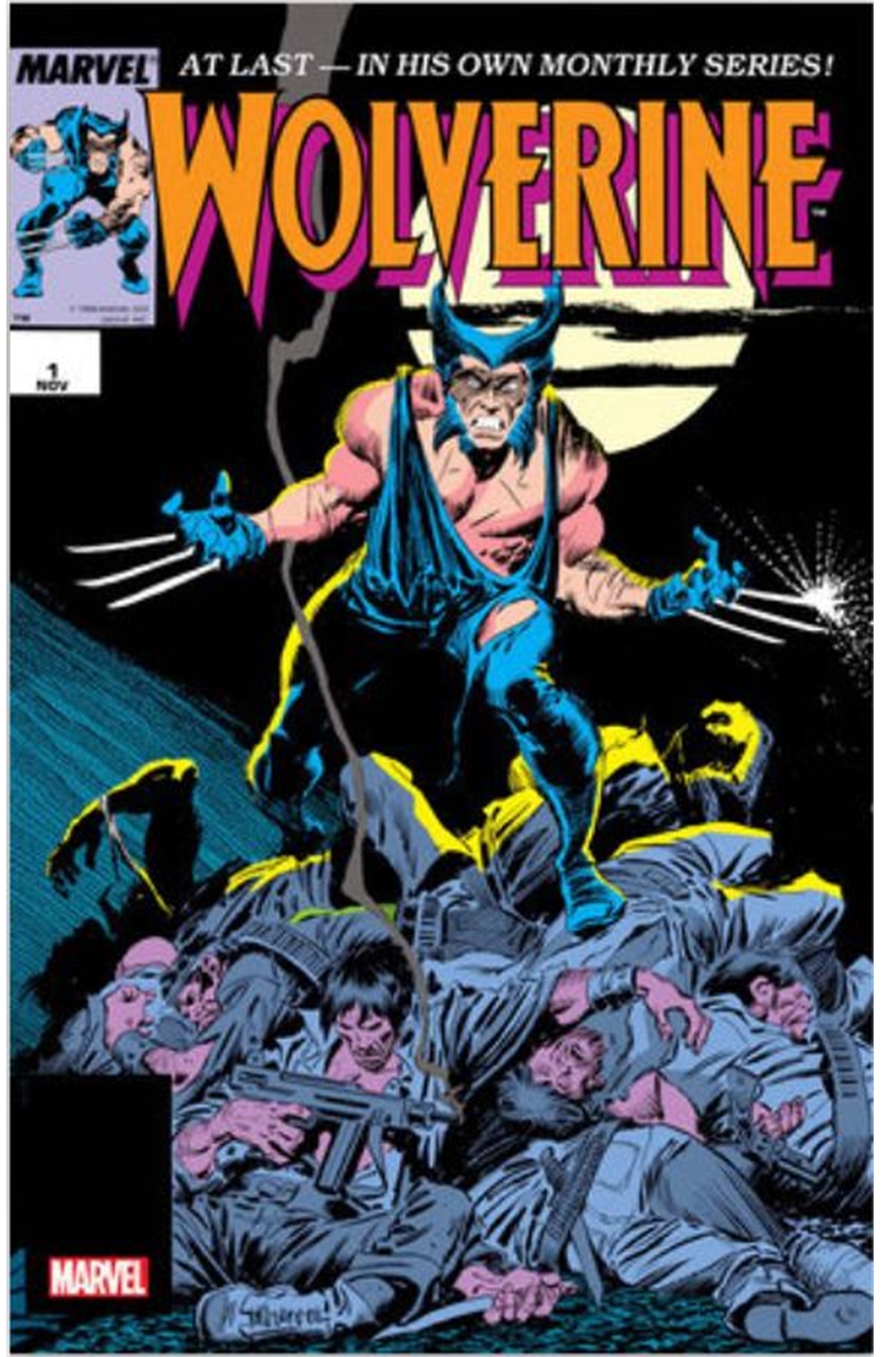 Wolverine #1 By Claremont & Buscema Facsimile Folded Poster