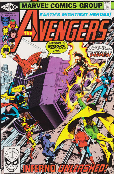 The Avengers #193 [Direct]-Very Good/Fine