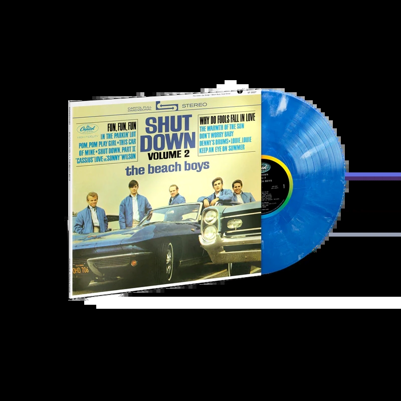 The Beach Boys - Shut Down,  Volume 2 Limited Edition Lp (Blue & White Marble Vinyl)