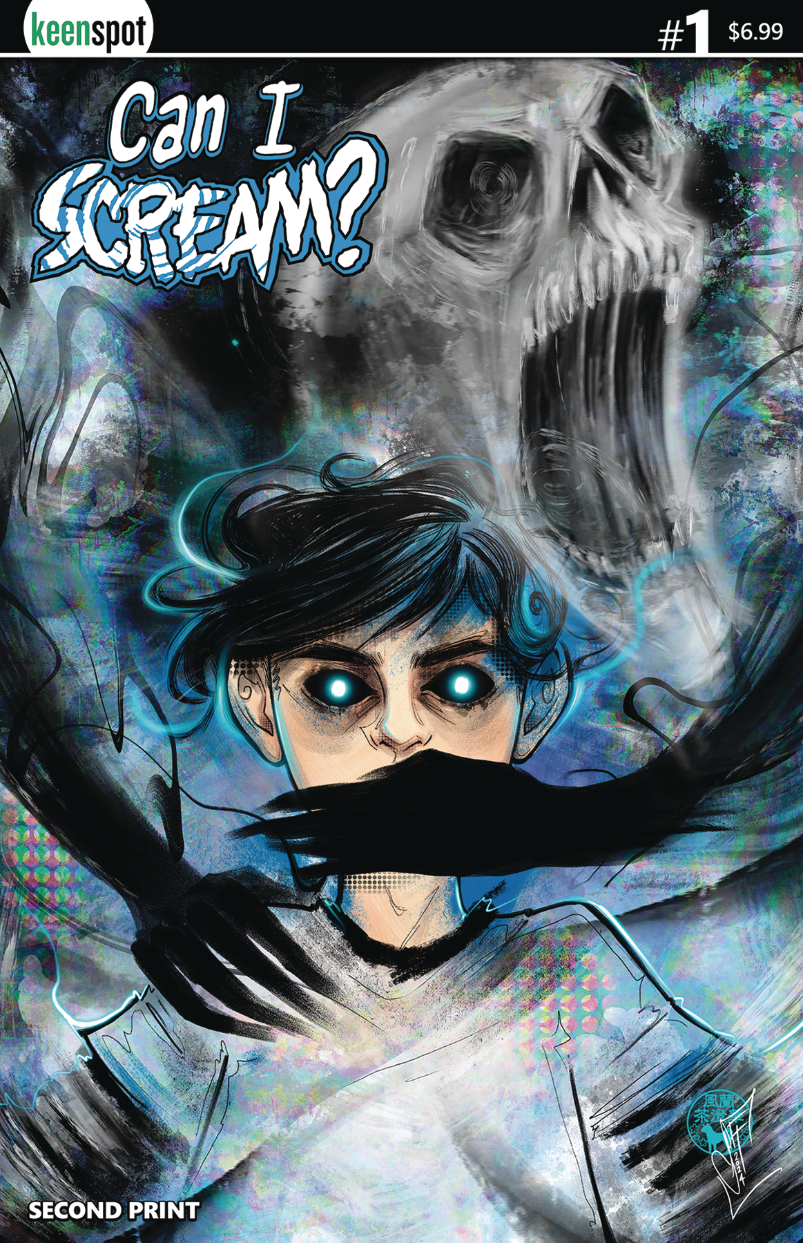 Can I Scream #1 2nd Printing Cover A Fantini