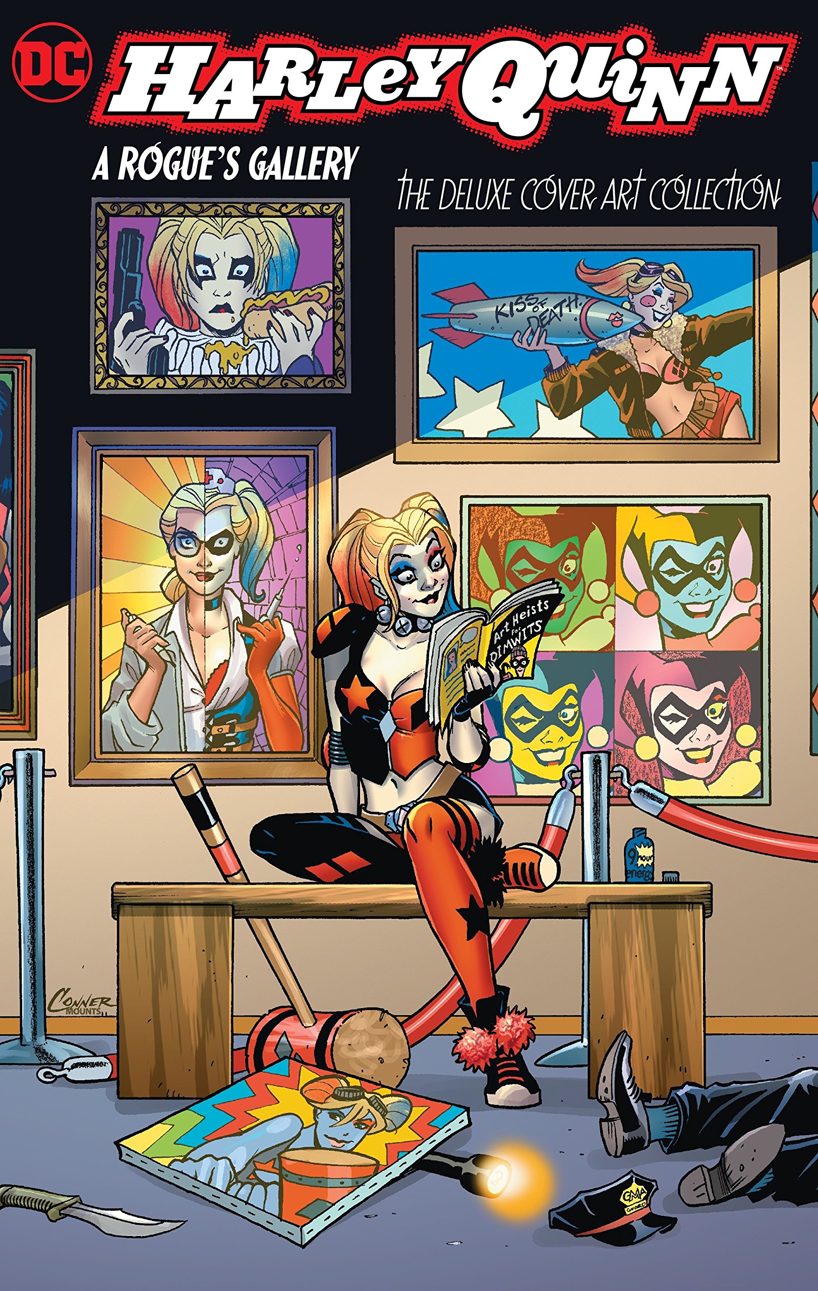 Harley Quinn A Rogues Gallery The Deluxe Cover Art Collected Hardcover