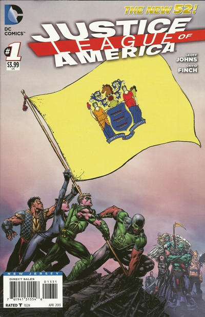 Justice League of America #1 New Jersey Variant Edition