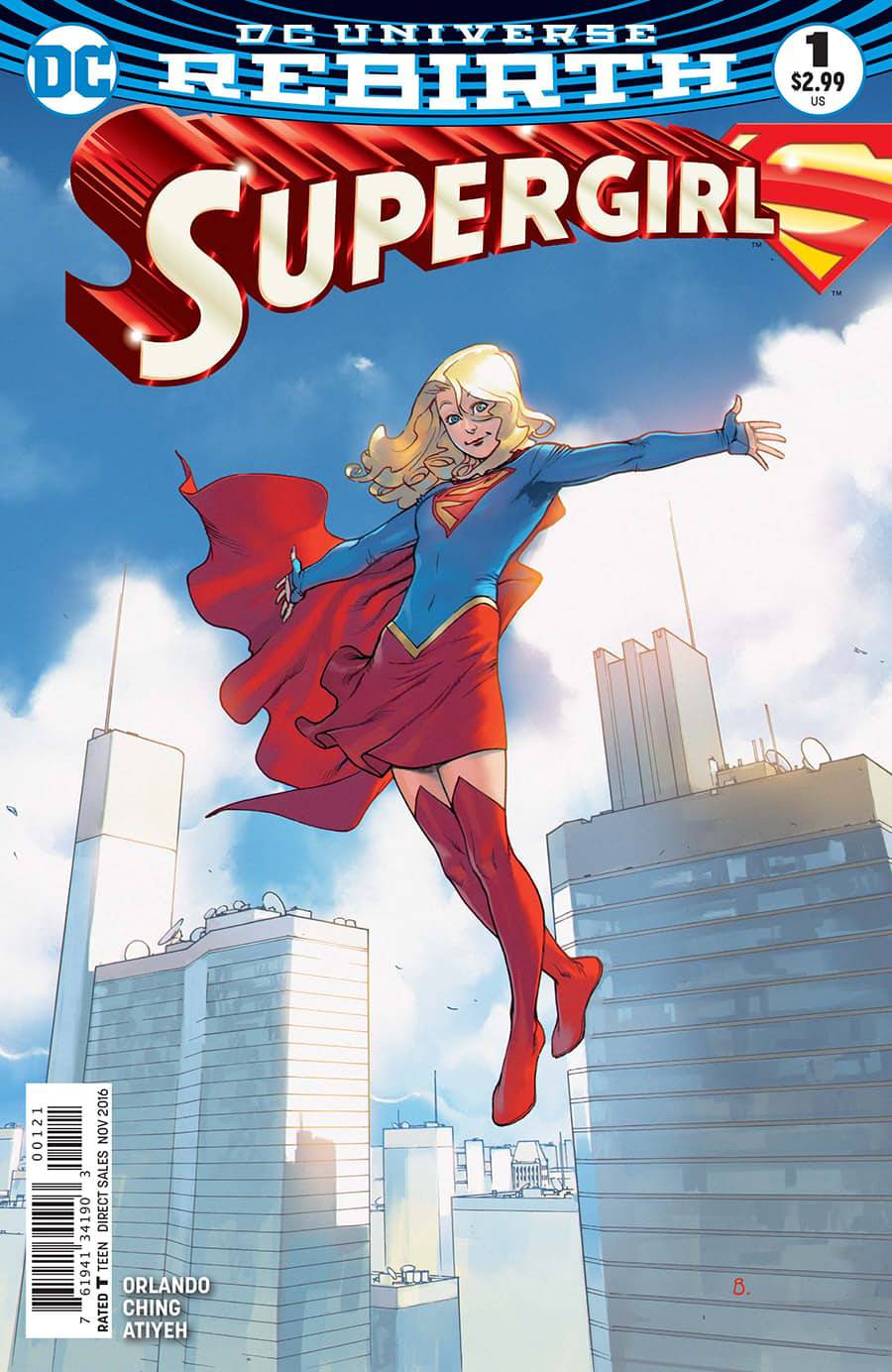 Supergirl #1 Variant Edition (2016)