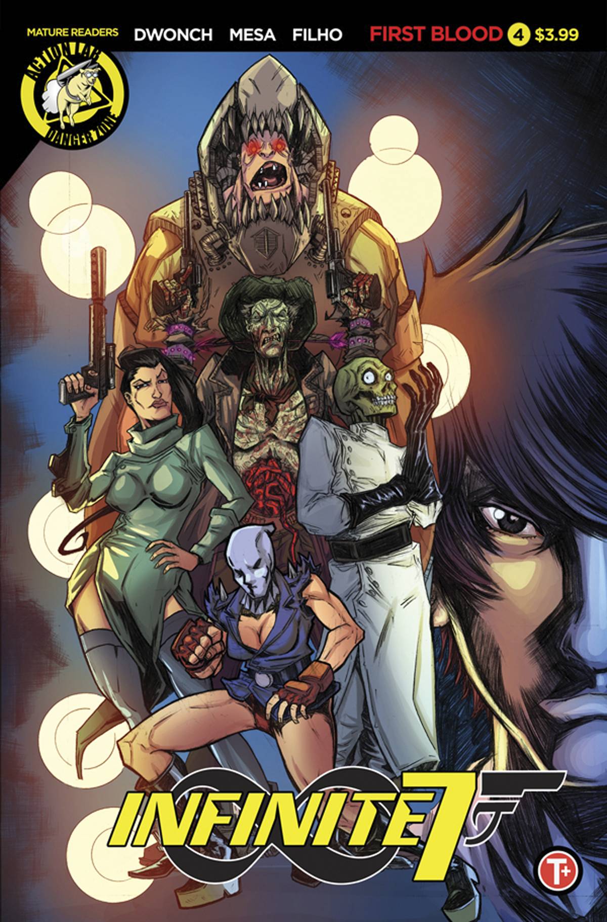 Infinite Seven #4 Cover A Mesa