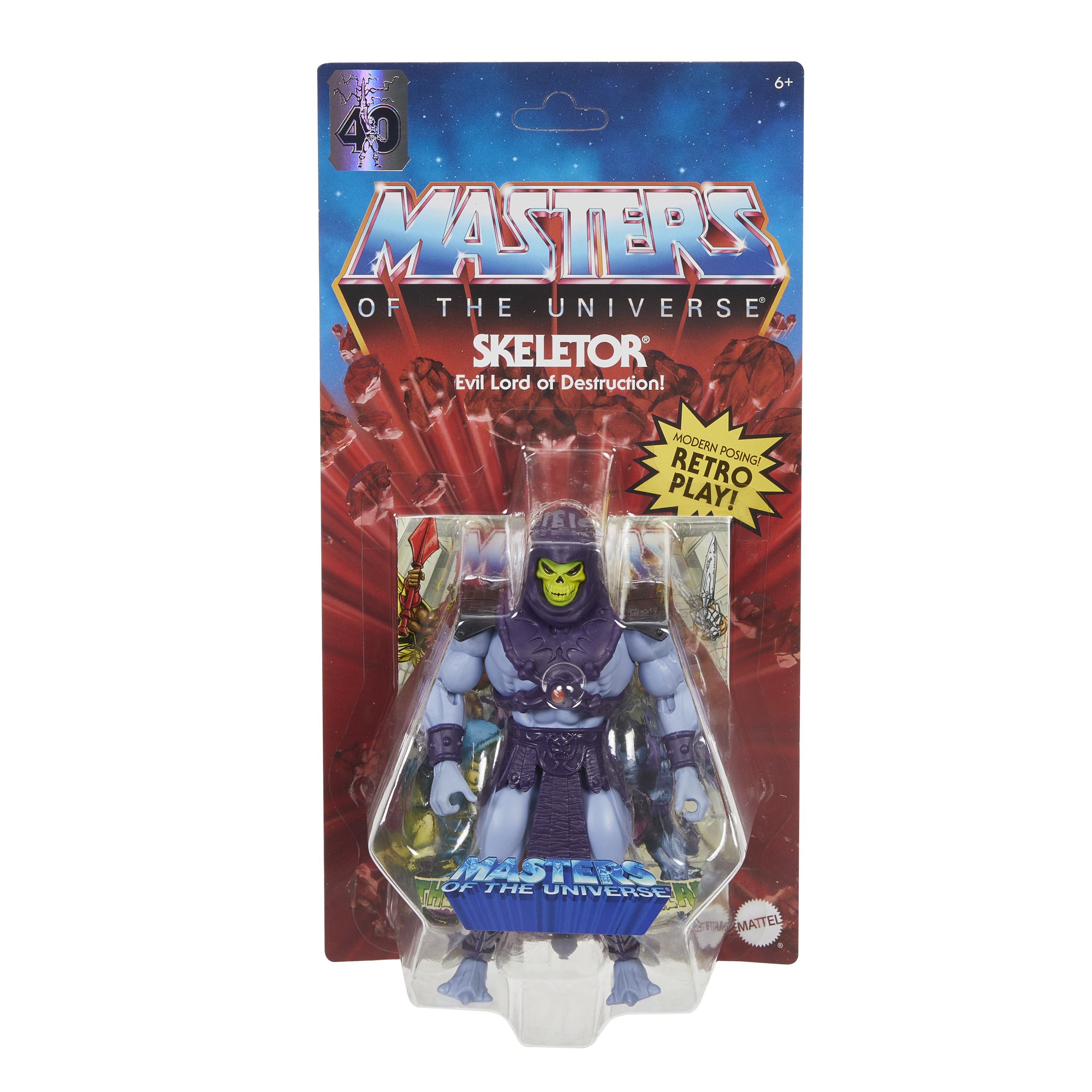 Masters of the Universe Origins Skeletor Action Figure 40th Anniversary