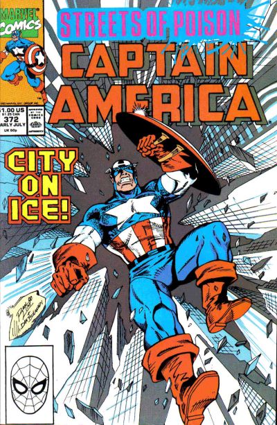 Captain America #372 [Direct]-Very Fine