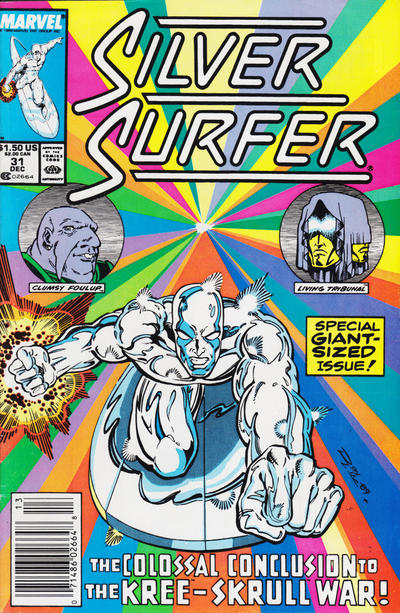 Silver Surfer #31 [Newsstand]-Very Good (3.5 – 5)