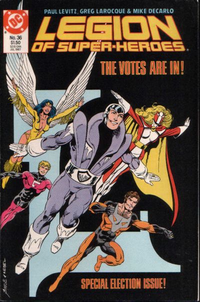 Legion of Super-Heroes #36-Very Fine (7.5 – 9)