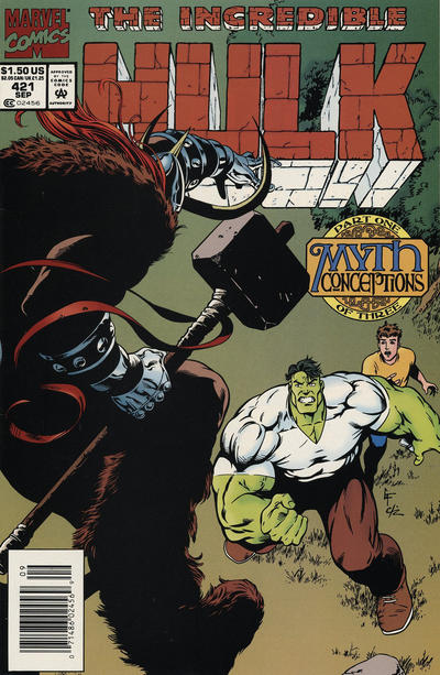 The Incredible Hulk #421 [Newsstand]-Very Fine