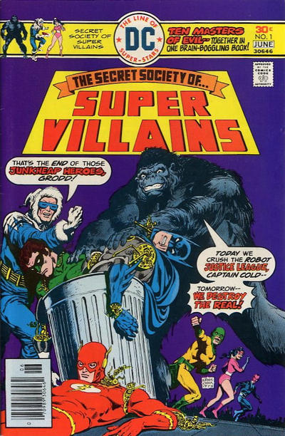 Secret Society of Super-Villains #1 (1976)- Fn- 5.5