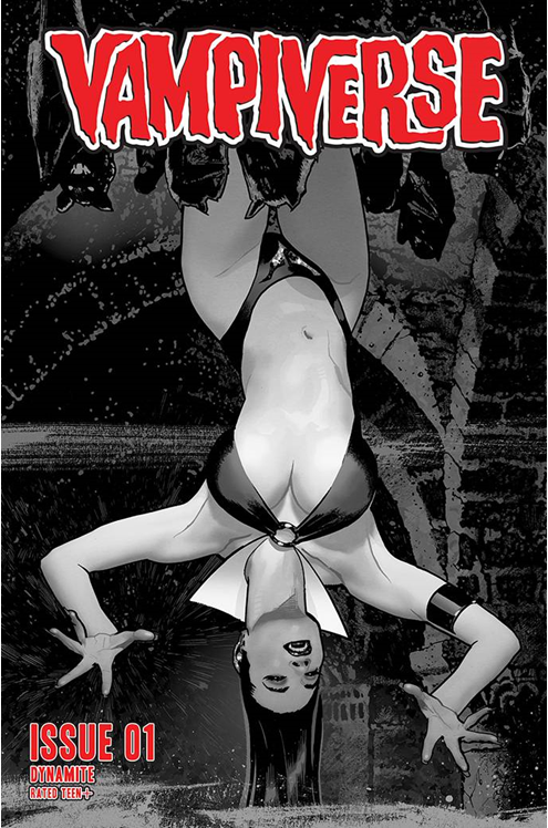 Vampiverse #1 Cover K 1 for 40 Incentive Hughes Black & White