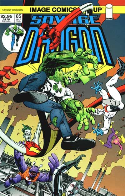 Savage Dragon #85-Very Fine (7.5 – 9)