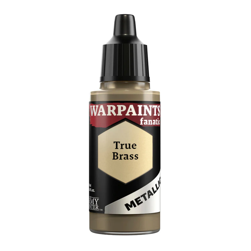 Army Painter Warpaints Fanatic: Metallic True Brass 18 Ml