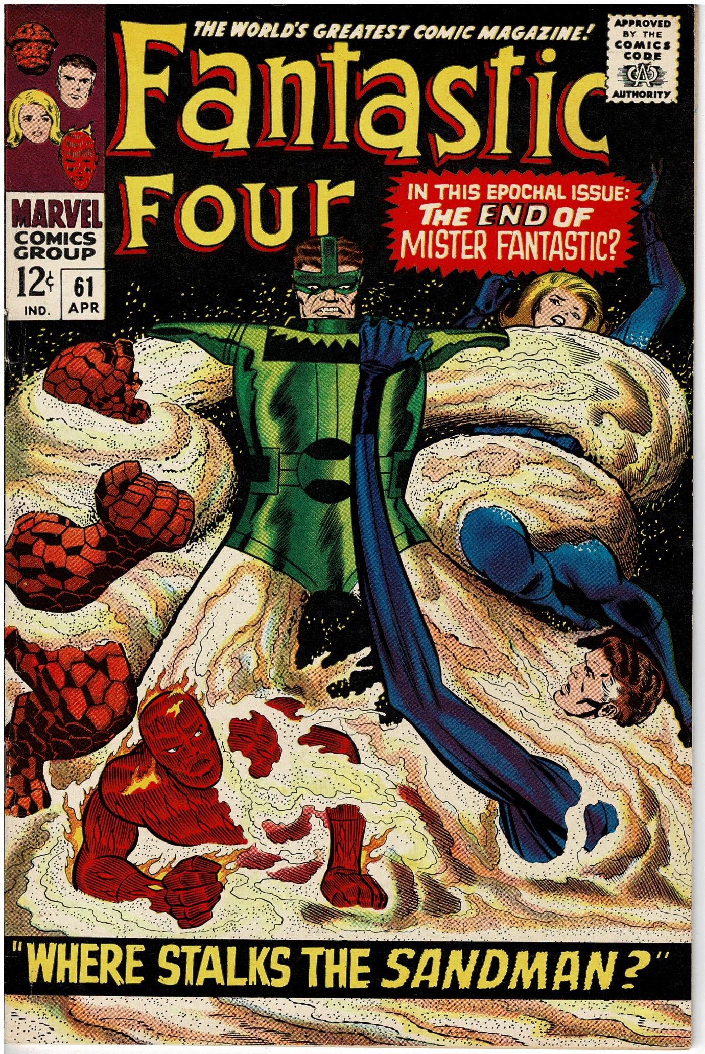 Fantastic Four #61 - Fine +