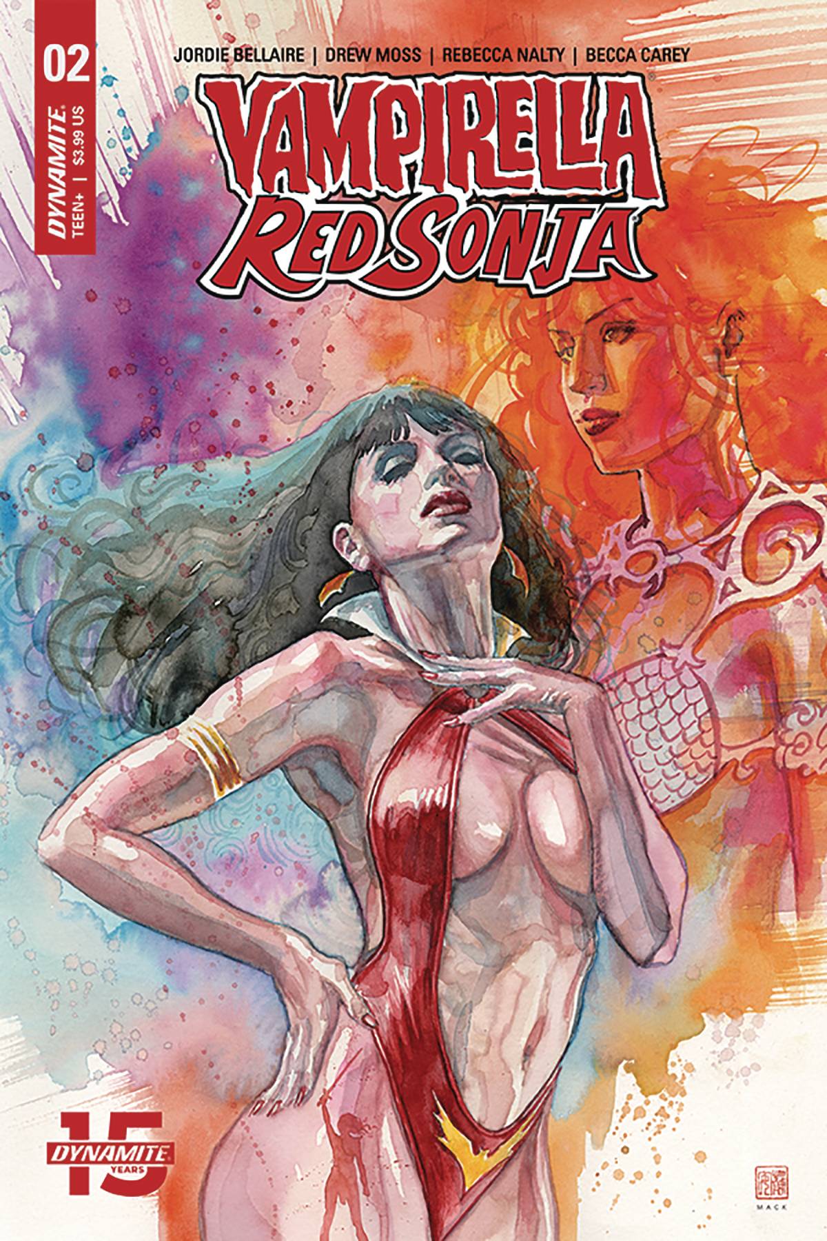 Vampirella Red Sonja #2 Cover B Mack