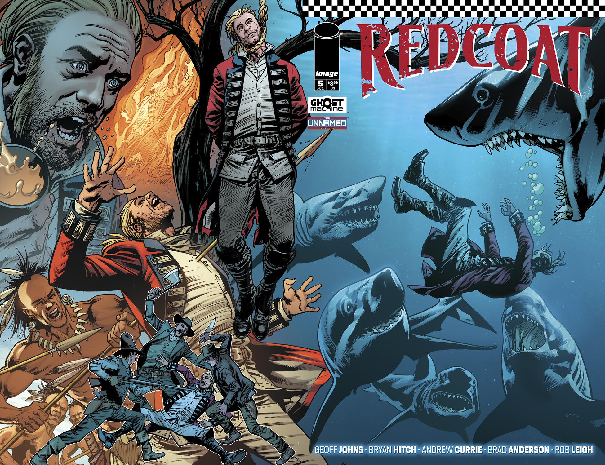 Redcoat #5 Cover A Bryan Hitch & Brad Anderson Wraparound