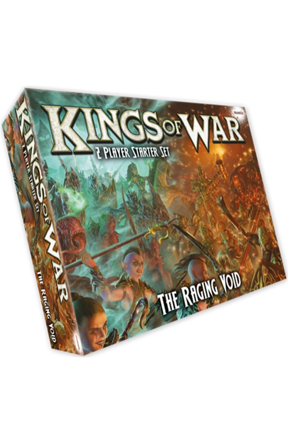 Kings of War: Two Player Starter Set: The Raging Void: Twilight Kin Vs Dwarfs