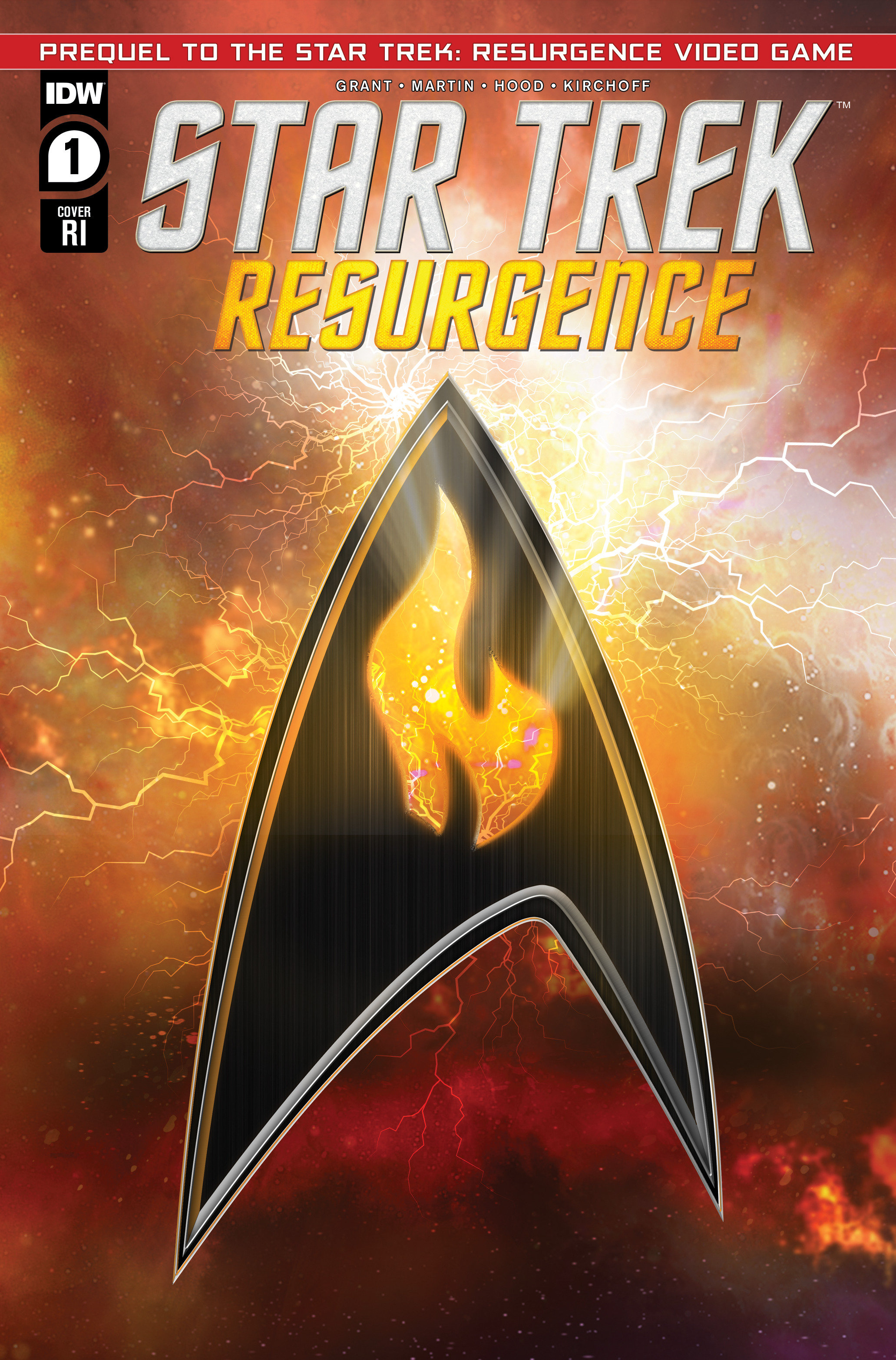 Star Trek Resurgence #1 Cover C 1 for 10 Incentive
