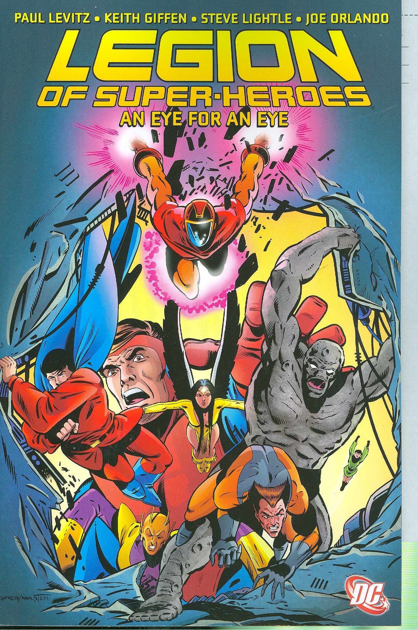 Legion of Super Heroes an Eye for an Eye Graphic Novel