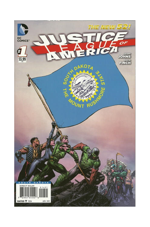 Justice League of America #1 South Dakota Variant Edition