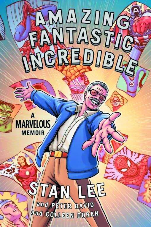 Amazing Fantastic Incredible Marvelous Memoir Graphic Novel