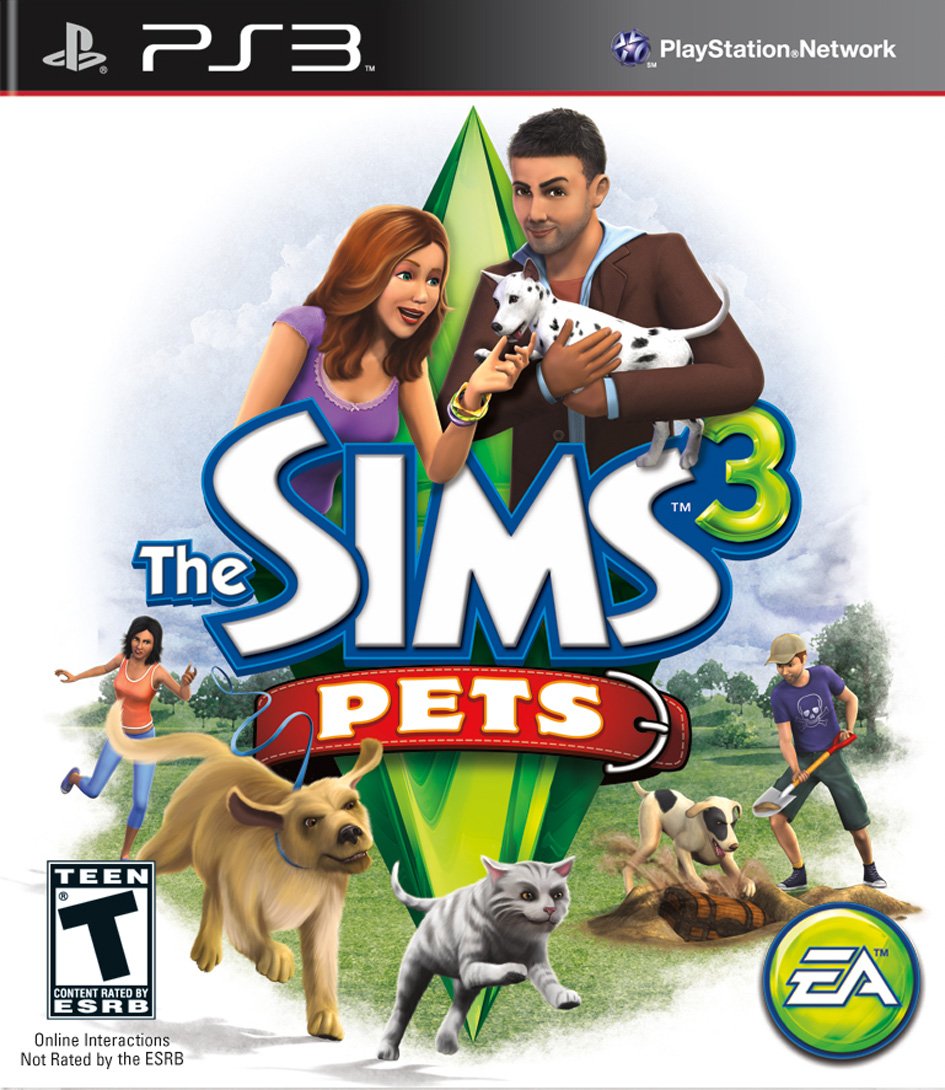 Playstation 3 PS3 Sims 3 Pets