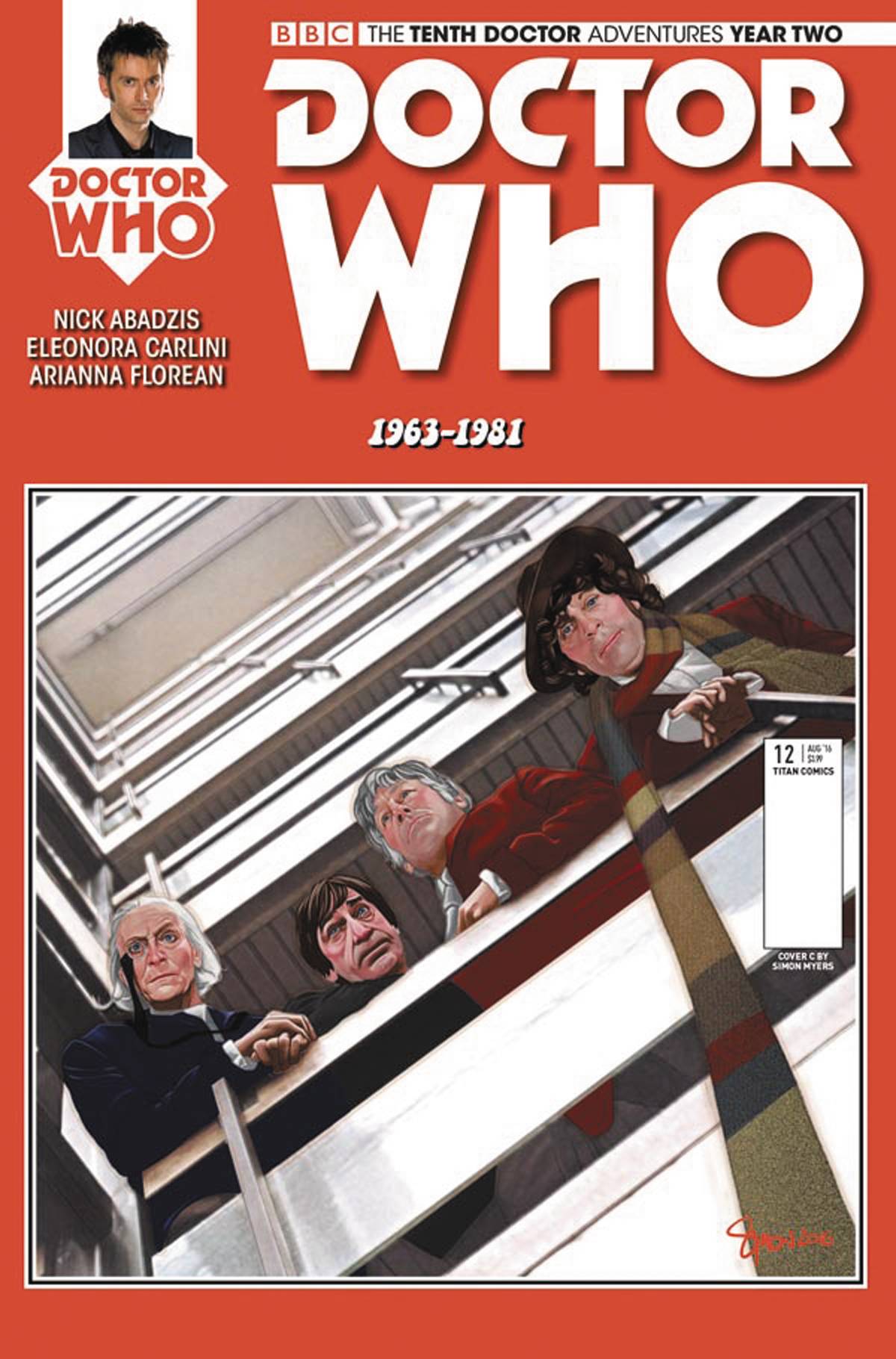Doctor Who 10th Year Two #12 Cover D Myers (Album Var)