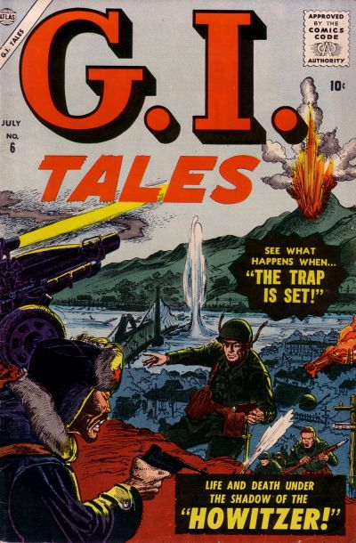 G.I. Tales #6 (1957)- Vg- 3.5