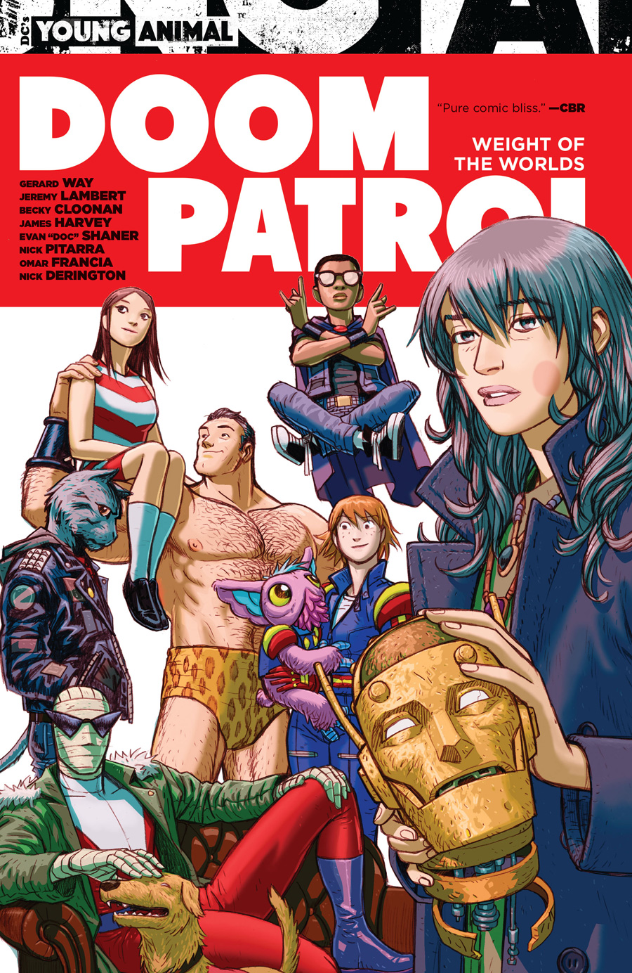 Doom Patrol Weight of the World Graphic Novel (Mature)