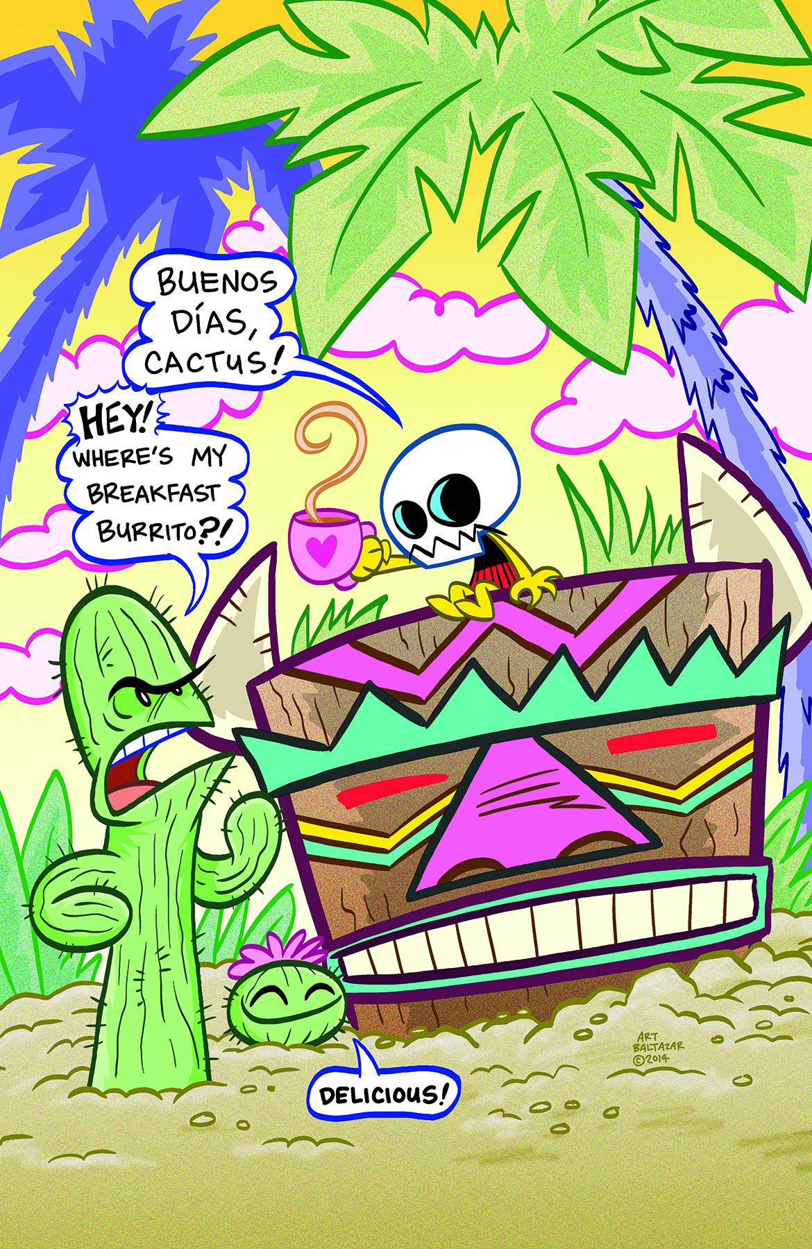 Itty Bitty Comics Grimmiss Island #4