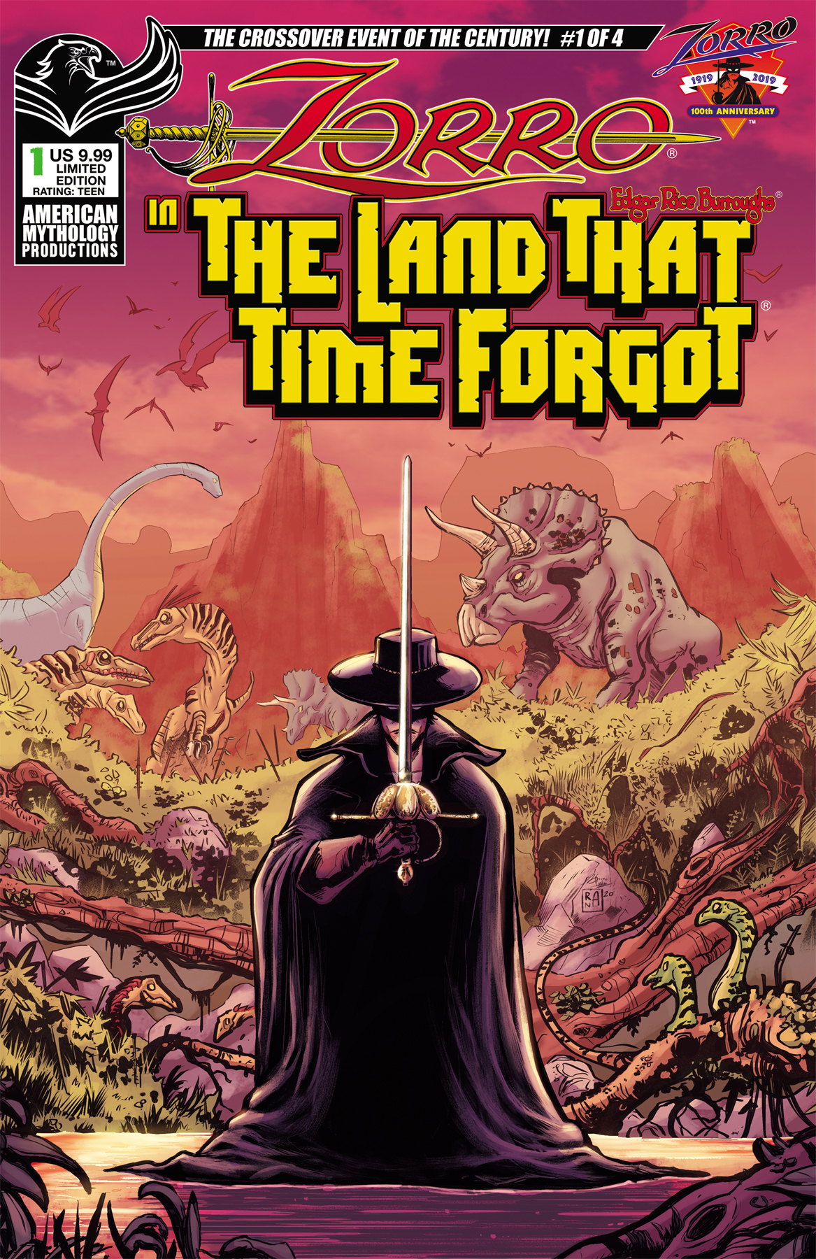 Zorro In Land That Time Forgot #1 Cover C Limited Edition Ranaldi