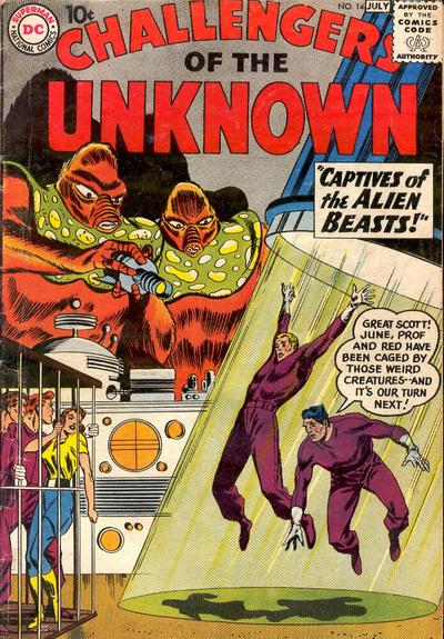 Challengers of The Unknown #14-Fair, Three Extra Staples