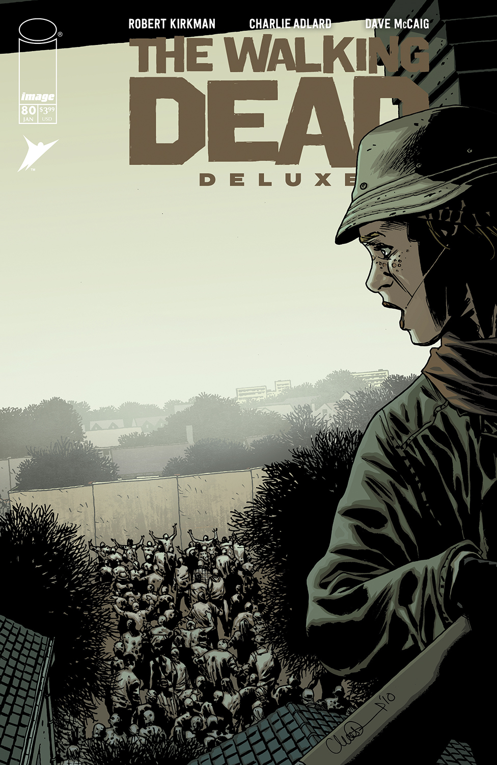 Walking Dead Deluxe #80 Cover B Charlie Adlard & Dave Mccaig Variant