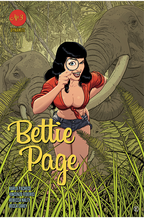 Bettie Page #3 Cover B Kano