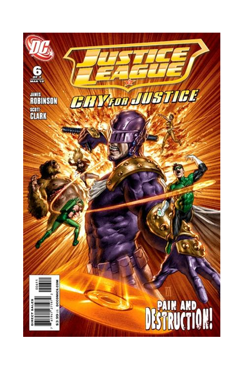 Justice League Cry for Justice #6