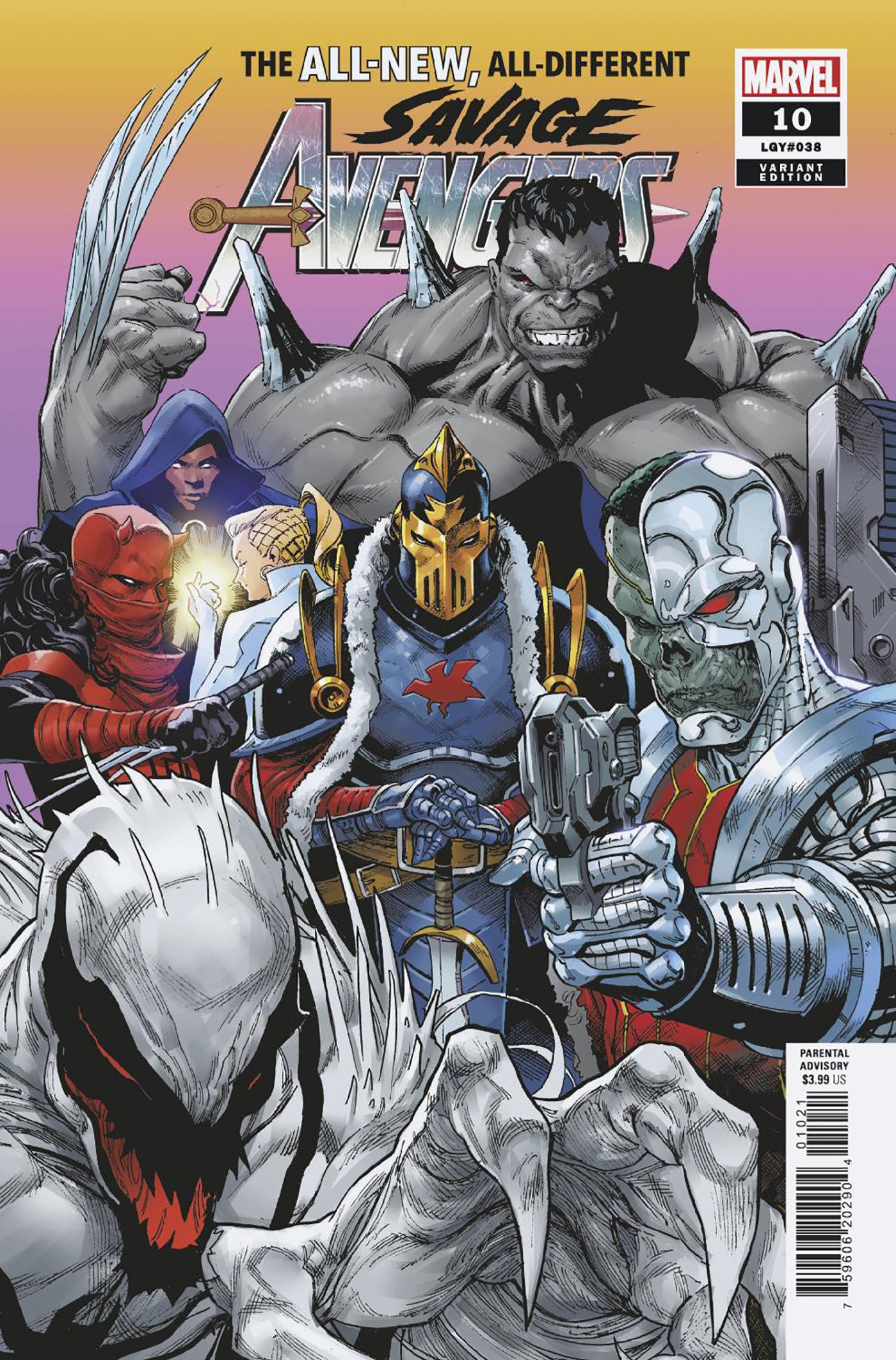 Savage Avengers #10 Shaw Variant (2022)